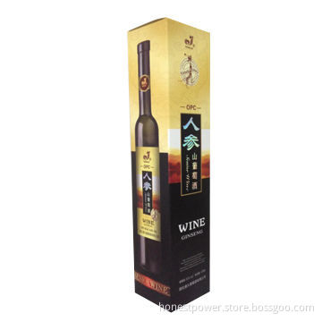 Wine Case, Made of 300gsm CCNS and E-flute, Various Sizes and Designs Available
